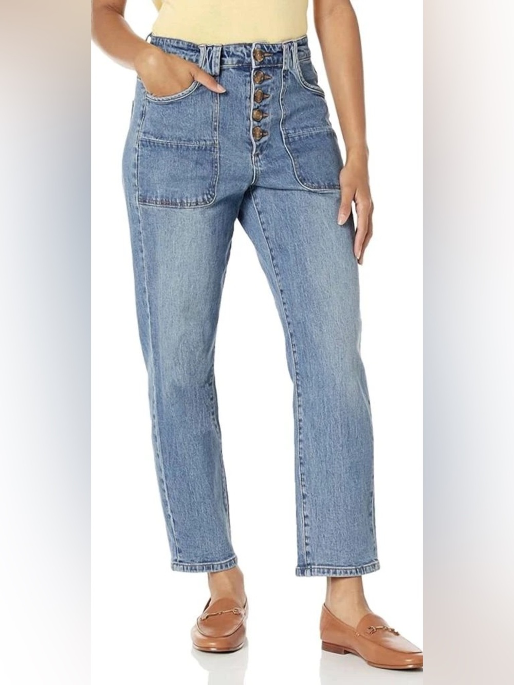 BLANKNYC Into The Blue Crop Jeans 28